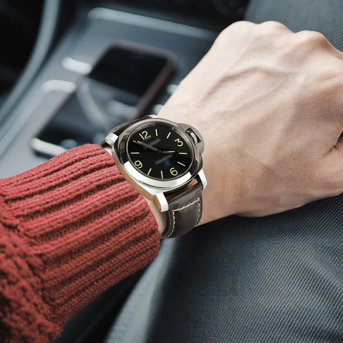 Fashion Unisex Calf Leather Watch Strap 18mm 19mm 20mm 22mm 24mm 26mm Watch Bands for Tissot Samsung Amazfit Watchband Bracelet