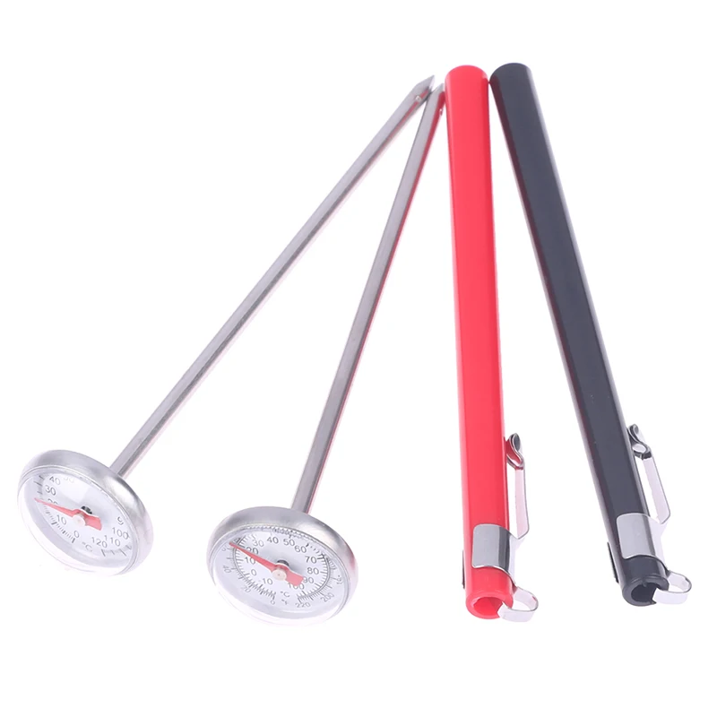 

Быстрое измерение температуры, пищевой термометр, термометр для молока, кофе, чая, Кухонный Термометр из нержавеющей стали