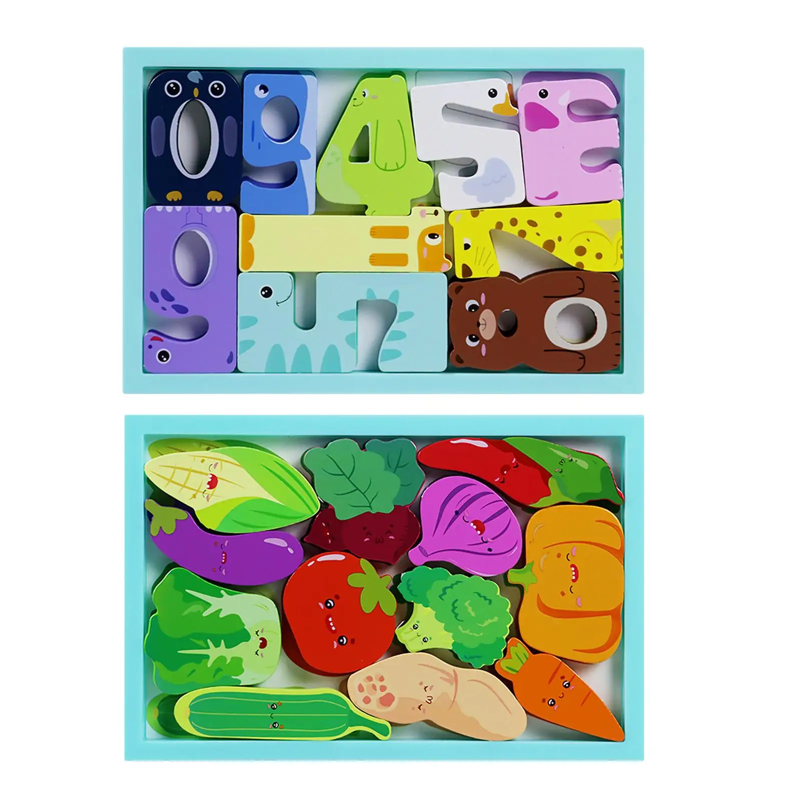 

Puzzles Wooden Jigsaw Birthday Gifts Cartoon Educational Preschool Toys Brain Teaser Boards Toys Montessori Toys Boy and Girl