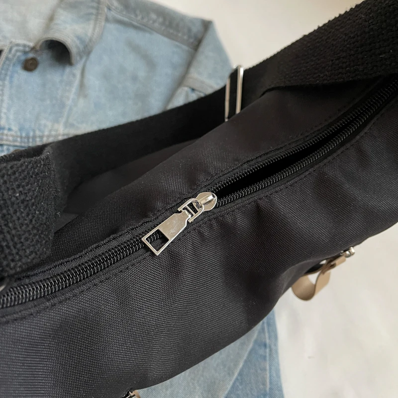 Сумка через плечо новинка 2024 однотонная Холщовая пельменей Корейская версия