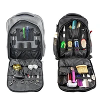 travel portable backpack bag for barbers hairdressing backpack for clippers and supplies barbers organizer