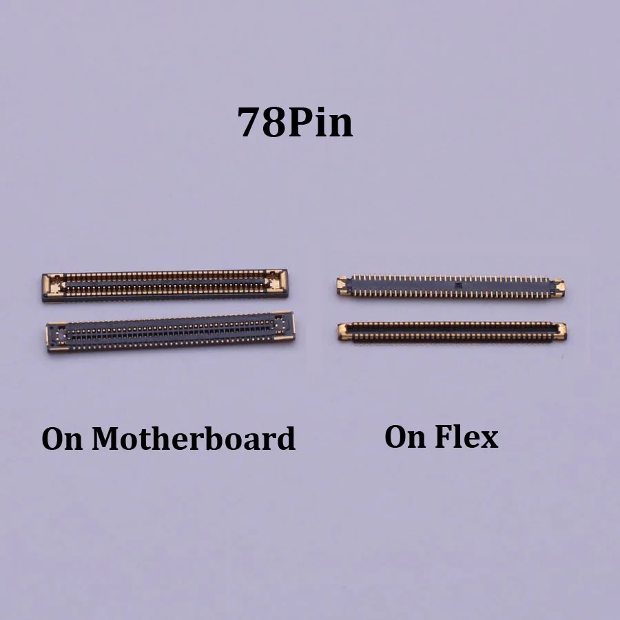 10 шт. 78Pin USB зарядное устройство порт зарядки FPC разъем на плате для Samsung Galaxy A32 A325 A326