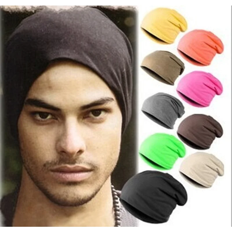 

Spring Women Men Unisex Knitted Winter Cap Casual Beanies Solid Color Hip-hop Snap Slouch Skullies Bonnet beanie Hat