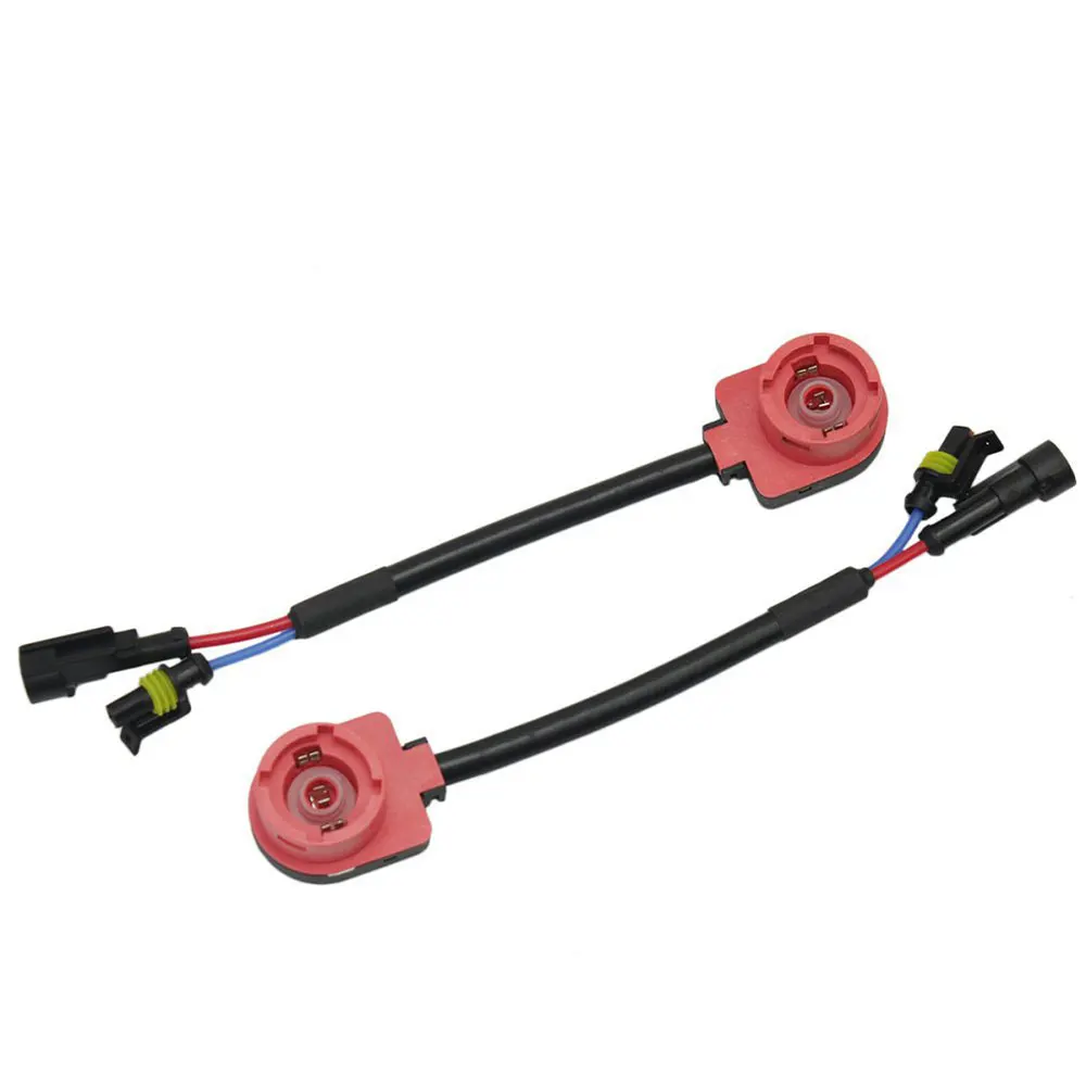1 пара D2S D2R D2C HID ксеноновая лампа адаптеры для ламп жгут проводов разъем кабеля