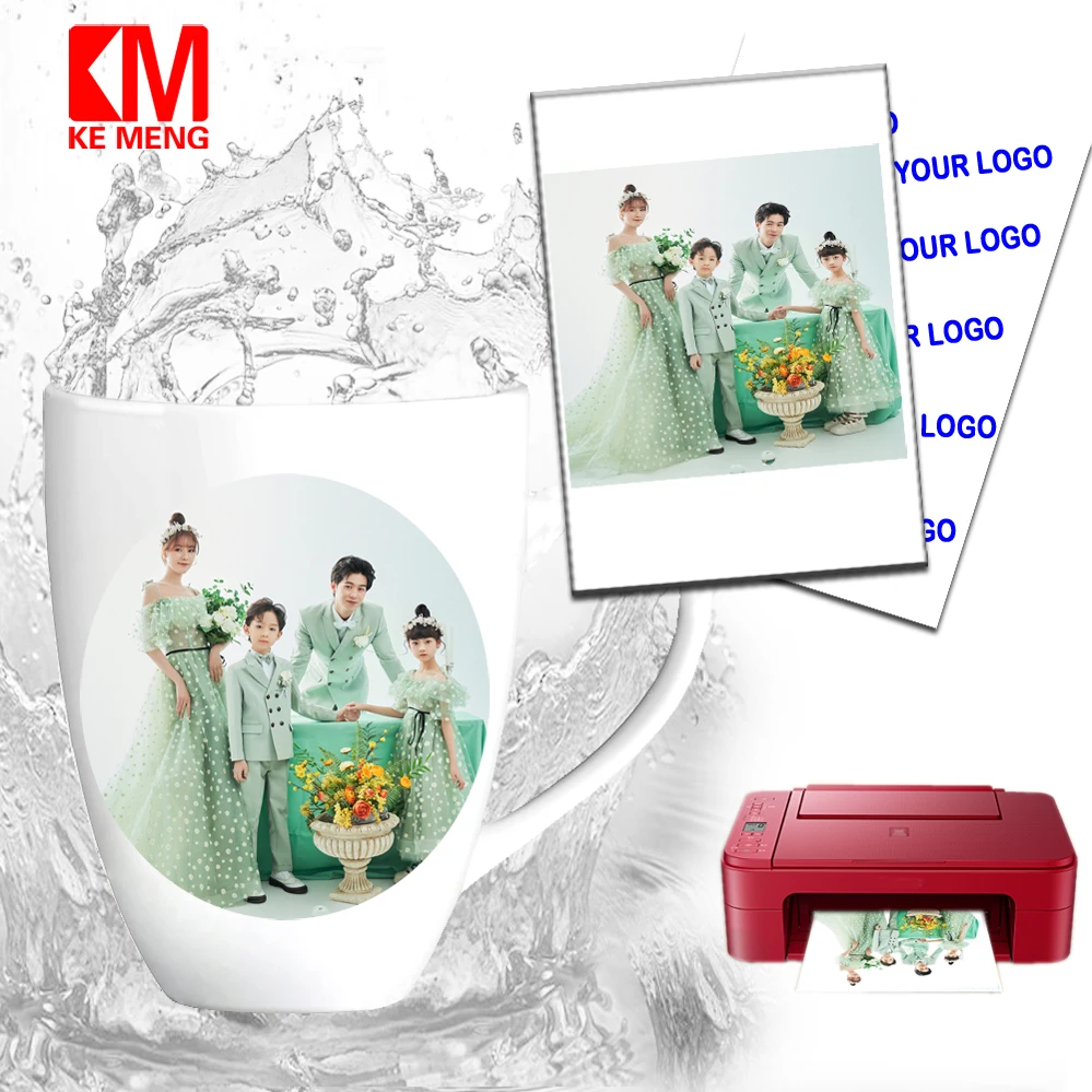 Water Slide Transfer Ceramic Paper KeMeng A4 paper 500 sheets transfer printer paper