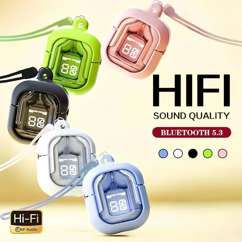 Беспроводные наушники T2 TWS с шумоподавлением Bass Touch Control для всех телефонов