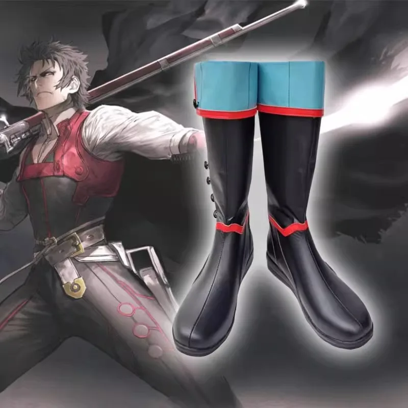 Fate/Grand Order FGO Hijikata Toshizo Костюмные ботинки для косплея аниме ручной работы из