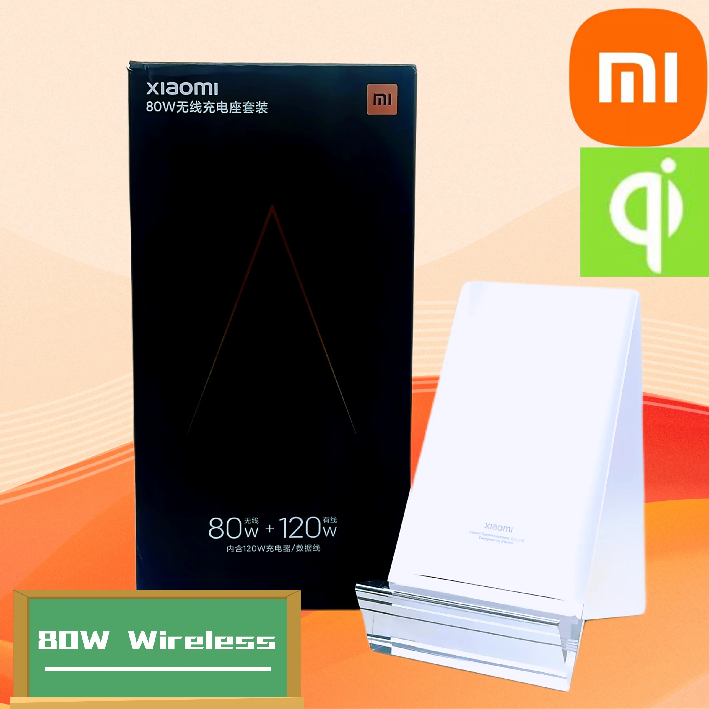 

Wireless Charger Xiaomi 80w Original 120W Turbo Fast Charging Adapter for MI 13 12 11 11T Pro Qi Charge for Iphone 13 14 Pro Max