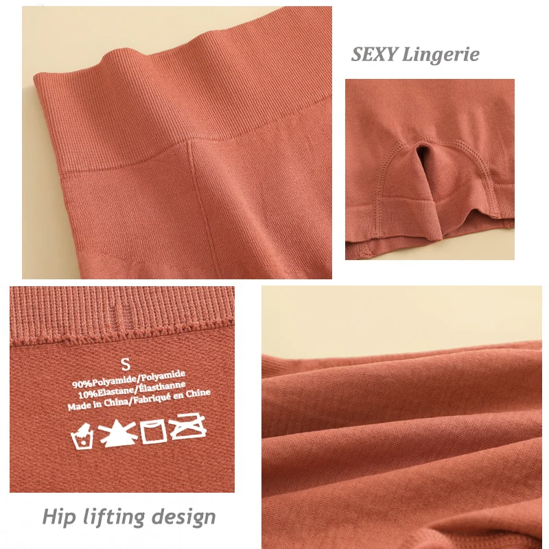 2 шт./компл. спортивные трусы-боксеры большого размера для женщин бесшовные