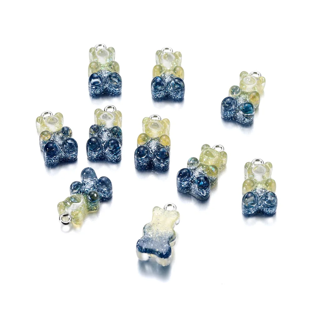 Классические градиентные подвески в виде молочного медведя набор из 10