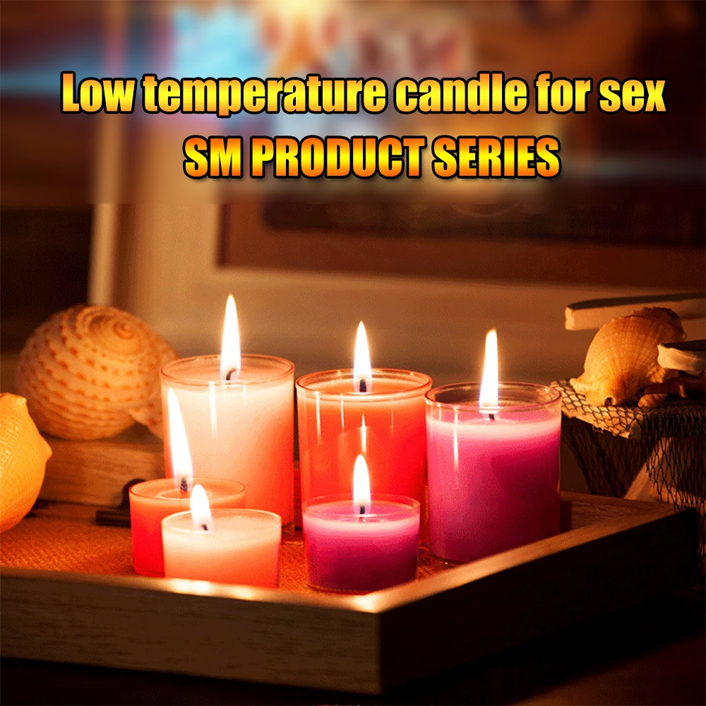 3PCS Low Temperature Candle Bdsm Drip Wax Sex Toys Adult Women Men Games Teasing Candle Erotic Adult Toys Passion Dripping Wax