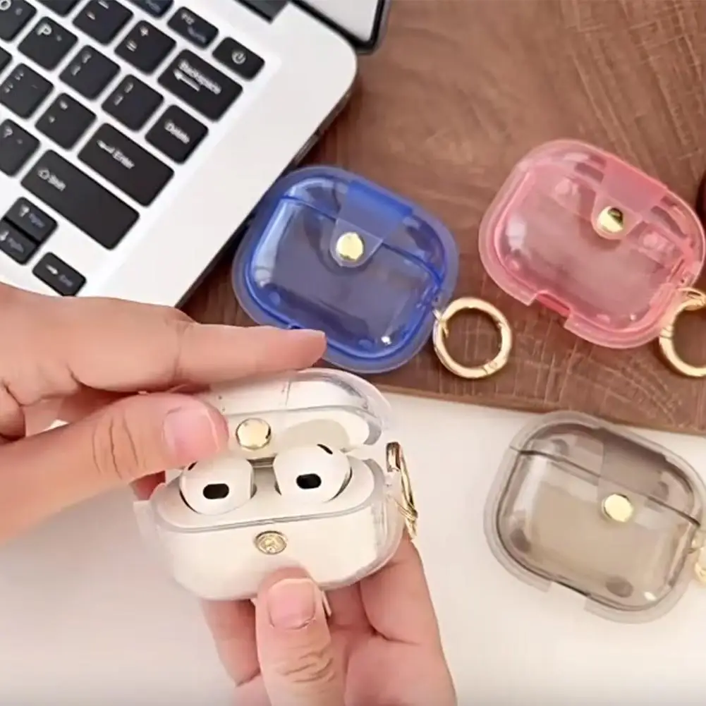 Прозрачный защитный чехол для AirPods 4-го поколения