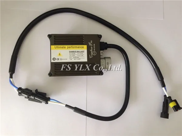 Фото FSYLX 2 шт. 100 см 1 м HID ксеноновый Балласт Удлинительный кабель 35 Вт 55 Вт 75 Вт 100 Вт HID Удлинительный кабель для h1 h3 h4 h7 h8 №5
