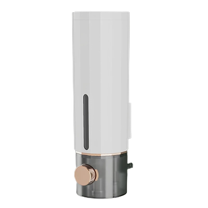 

Wall Mounted Shampoo Container Shower Dispenser 450ml Manual Soap Dispenser