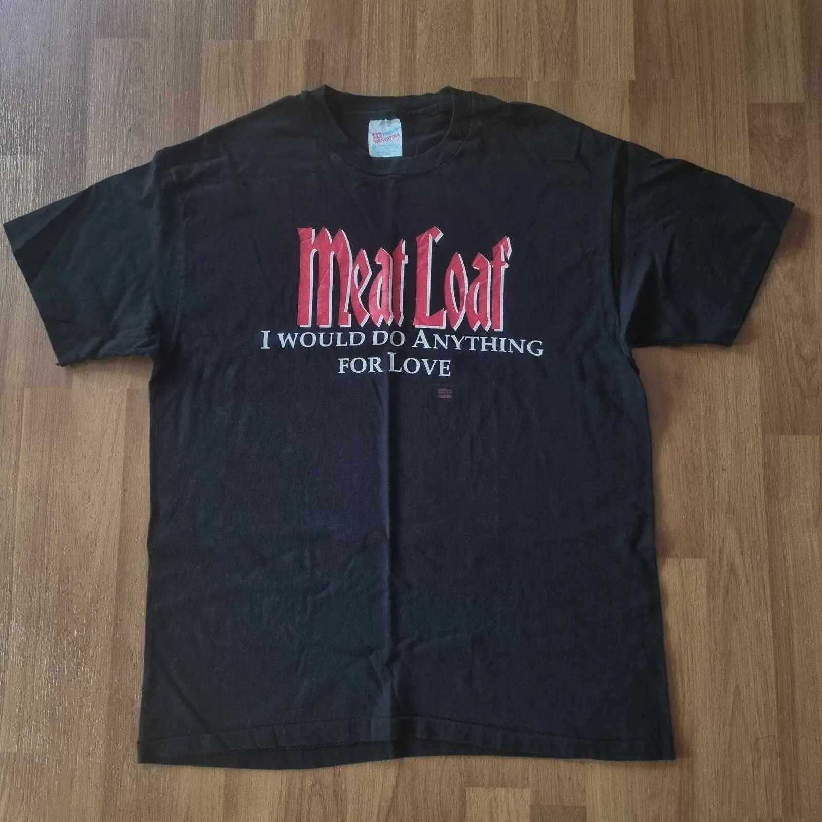 Футболка Meat Boaf I Would Do Anything for Love (But Won't Make That) винтажная рубашка 1993 года