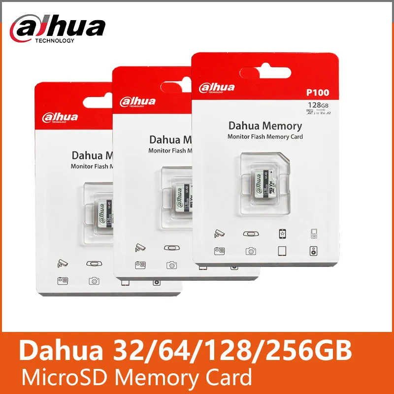 Фото Карта памяти Dahua Imou SD 32 ГБ 64 ГБ 128 ГБ 256 ГБ Micro SD для IP-камер видеонаблюдения, видеодомофонов VTO VTH, детских видеонянь и внутренних видеорегистраторов №1