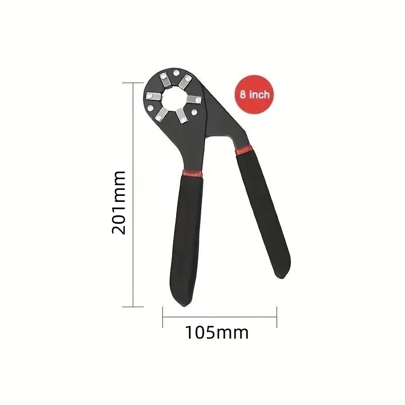 Многофункциональный регулируемый гаечный ключ Vieruodis 6/8 дюйма