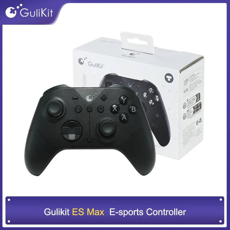 Фото Беспроводной контроллер GuliKit ES Max E-Sports для Nintendo Switch 1/2, ПК, Windows, Android с интегрированным джойстиком TMR. №2