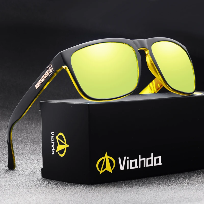 

Viahda Men's Aluminum Magnesium Photochromic Sunglasses Polarized UV400 Lens Eyewear Accessories Male Sun Glasses For Men