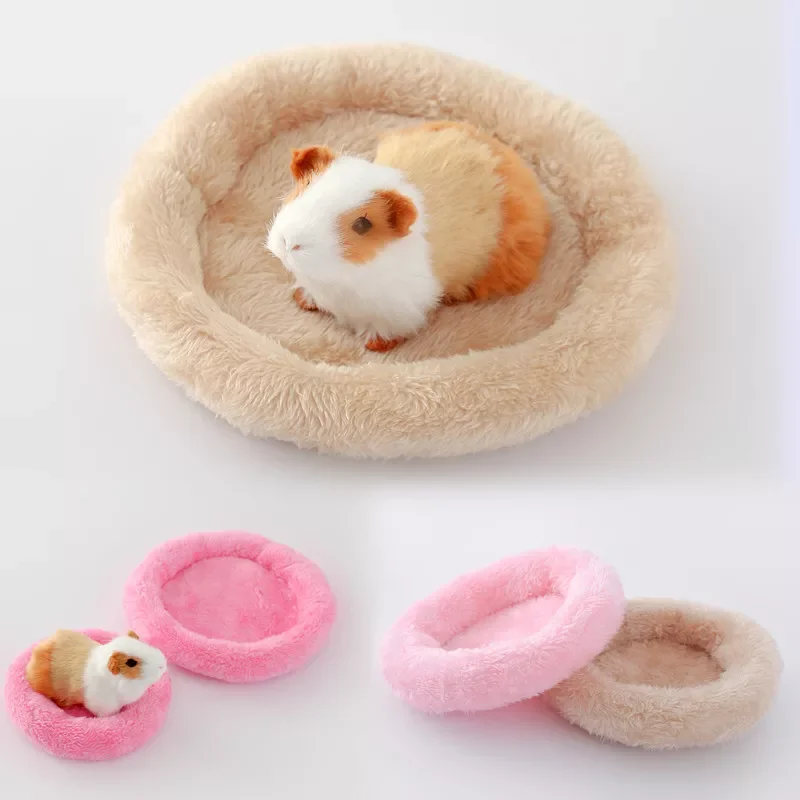 

14*8/22*5cm Pets Mat Warm Fleece Hamster Cages & Mats Small Animals Pets Cages Supplies for Squirrel/Golden Bear Mat