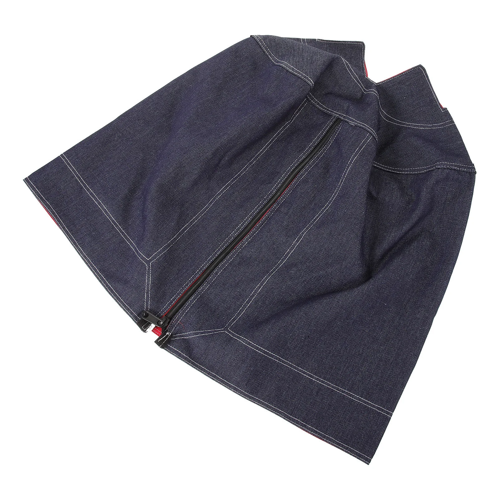 

Props Bird Food Protector Pet Bird Prop Birdcage Protective Denim Accessory Pet