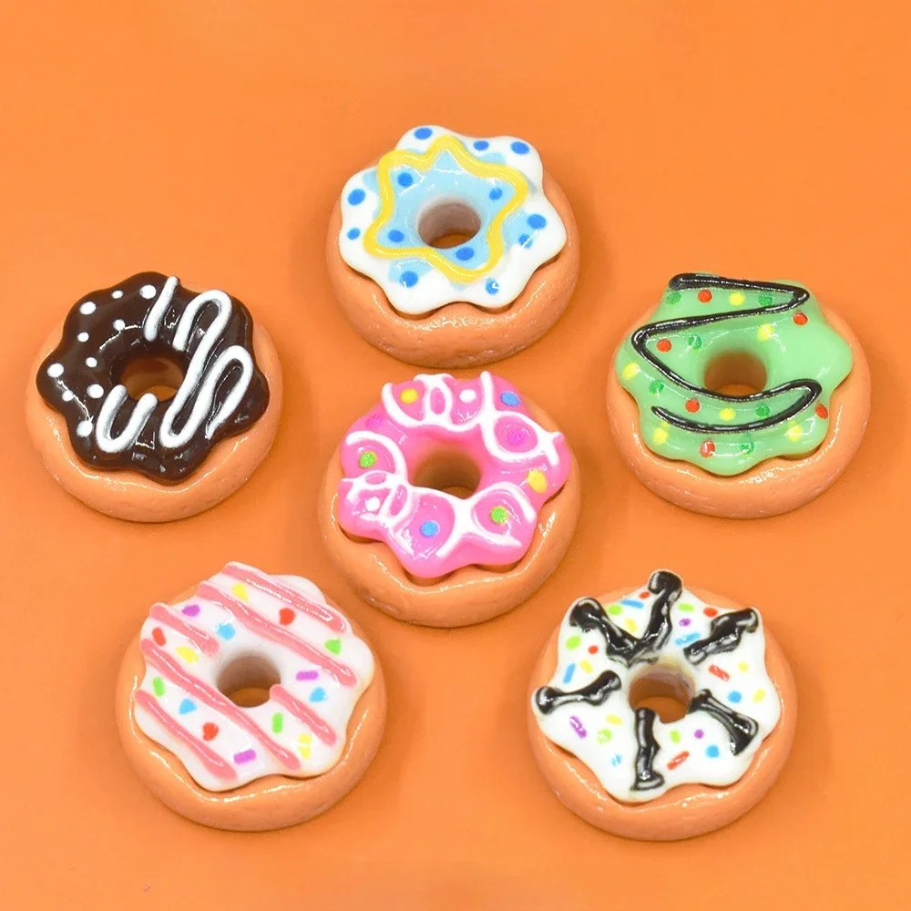 

Мини-пончики из смолы 8 шт.