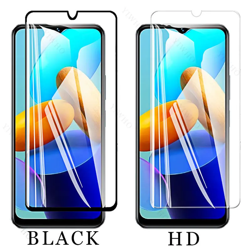 Фото Защитная пленка для Vivo Y35 5G, пленка для экрана Vivo Y30, Y31, Y31s, Y32, Y33, Y33s, Y35, закаленное стекло для объектива камеры, черное стекло HD №4