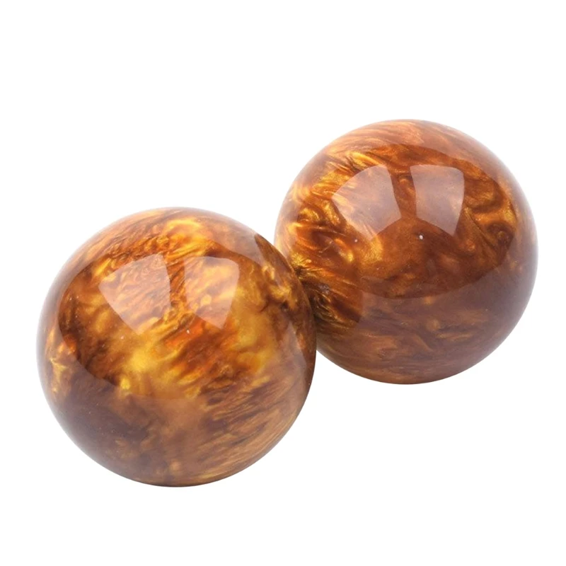 

2Pcs/Set Hand Massage Ball Interactive Manual Ball Stimulation Sensory Anti-Anxiety Toy for Adults Kid Relaxation