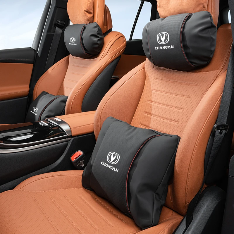 Car Accessories Seat Headrest Neck Pillow Lumbar For Changan CS75 CS35 Plus CS15 CS95 RAETON CX70 CS55 EADO CX20 Alsvin