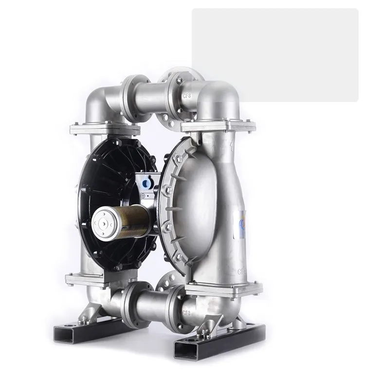 3-дюймовый пневматический насос с двойной диафрагмой из нержавеющей стали для