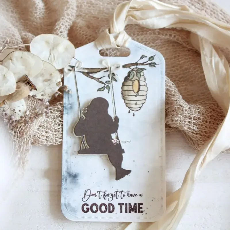 Mmao Craft металлические штампы для резки форма игры на качелях скрапбук нож