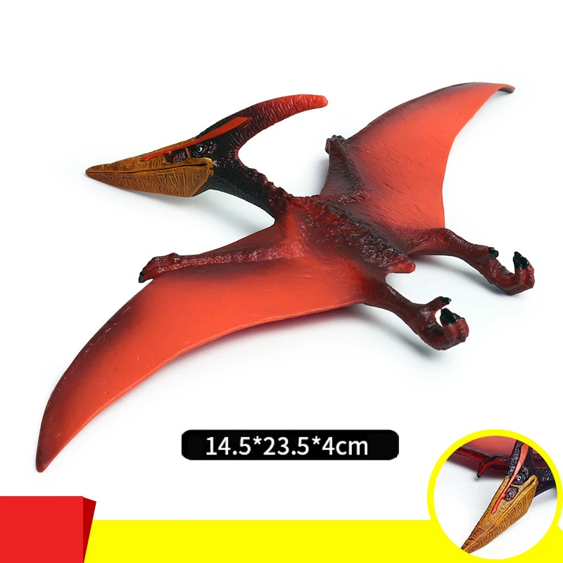 

2022 New Camp Cretaceous Pterosaur Dinosaur Toy Lifelike Model Figure Toys For Children Best Gifts jurassic world