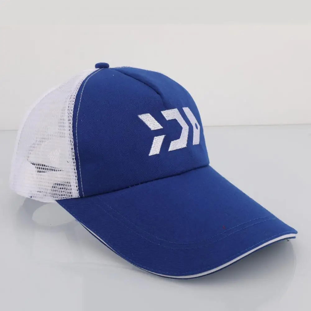 

Trendy Baseball Hat Windproof Washable Outdoor Fishing Unisex Baseball Hat Tear-resistant Fishing Hat Headwear