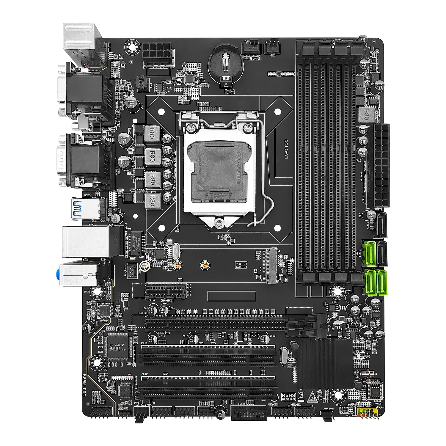 MACHINIST B85M PRO Материнская плата LGA1150 поддержка процессора Intel i3 i5 i7 DDR3 Память ОЗУ для