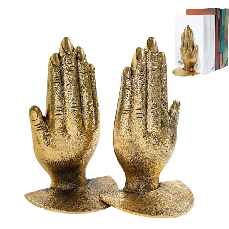 

Gassho Metal Bookends Book Supportive Stands Multifunctional Bookshelf Stopper Desktop Ornaments For Household Decor Accessories