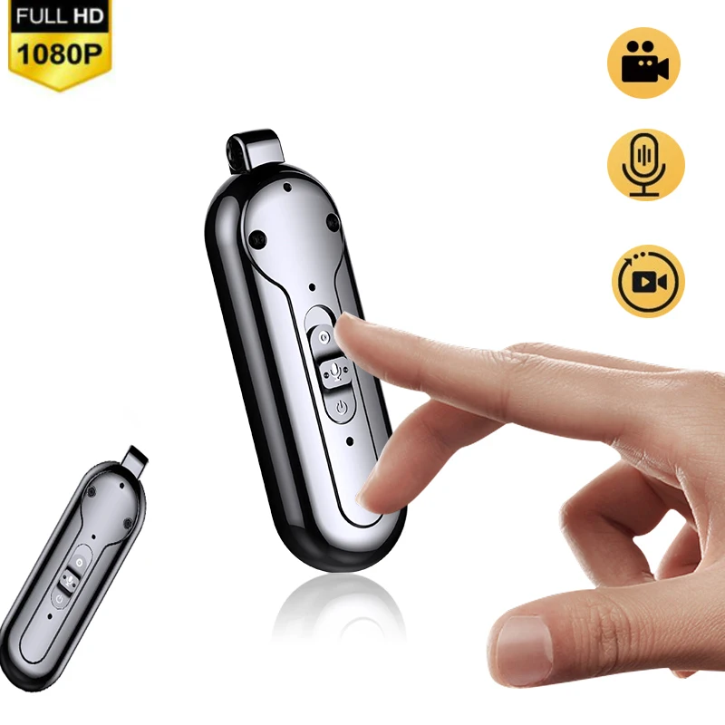 

V3 HD 1080P Mini Camera Video Audio Camera Outdoor Security Surveillance Small Video Recorder Long Standby DV Built-in Battery