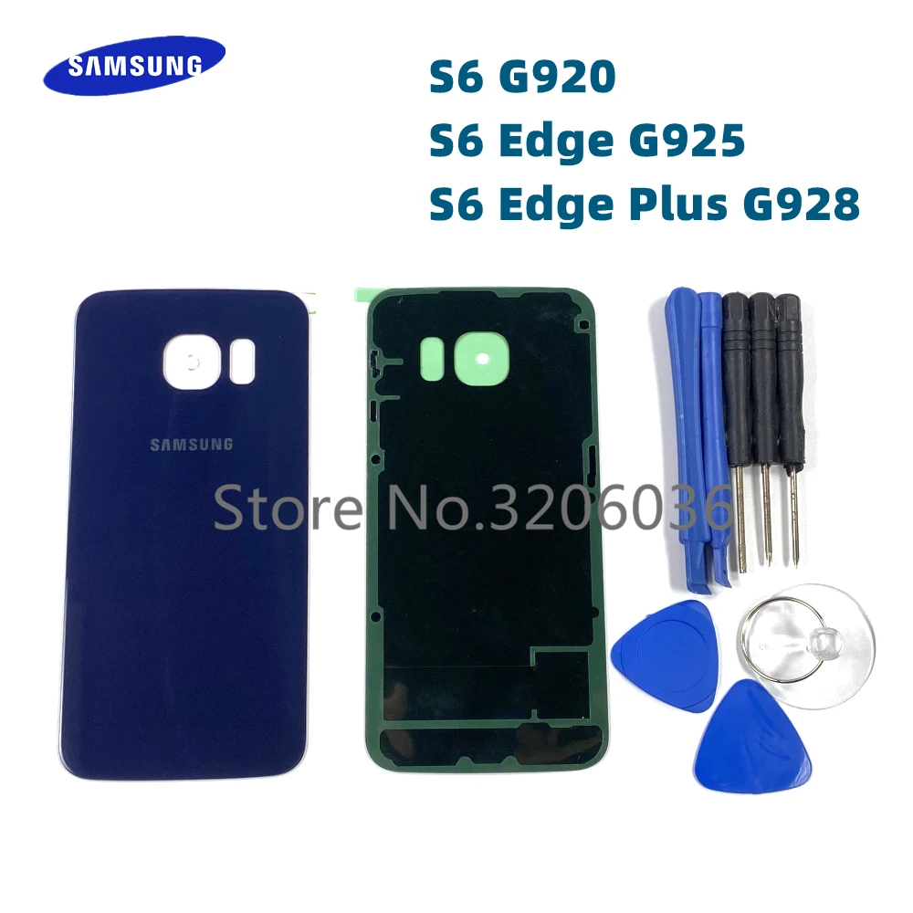 Крышка батарейного отсека запасные части для Samsung Galaxy S6 Edge Plus G928 G925 G920 Задняя