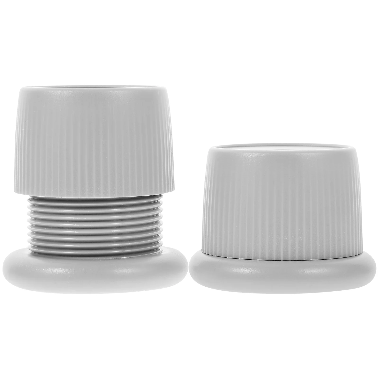 

2 Pcs Bed Frame Anti-shake Tool Support Noise Stopper Stoppers Wall Spacer Punching