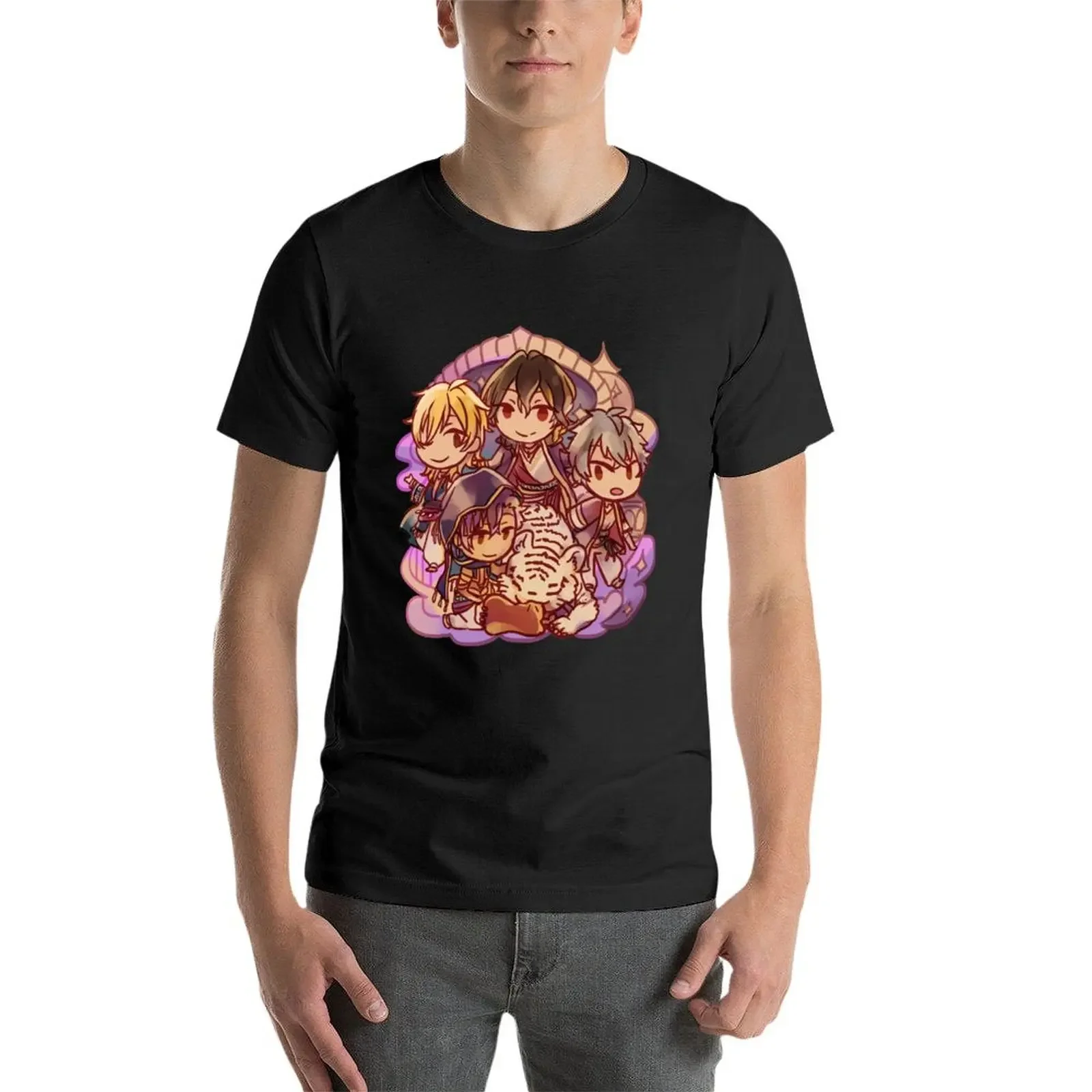 Футболка Enstars UNDEAD 1001 Nights роскошная одежда в стиле хиппи быстросохнущая мужская