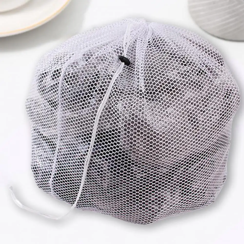 

Удобная сумка для стирки одежды, многоразовый мешок для стирки, мягкая, прочная конструкция, эластичная сумка для стирки с защитой от царапи...