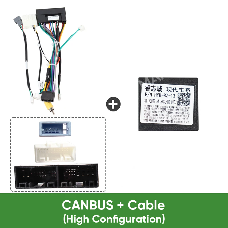 

MAMSM 2015 Hyundai Genesis купе автомобильный 16-контактный жгут проводов адаптер Canbus Box декодер Android радио кабель питания Coneder