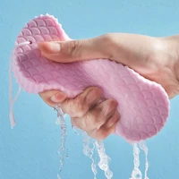 body exfoliating sponge scrubber bath massage brushes body shower spa soft cleaner pad body skin care tools bathroom cleaning