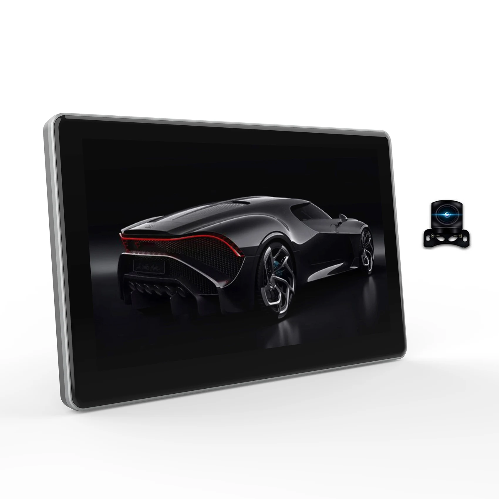 

7-дюймовый видеорегистратор с камерой заднего вида, видеорегистратор с приборной панелью, Wi-Fi, GPS-навигацией, видеорегистратор с двумя объективами, универсальный