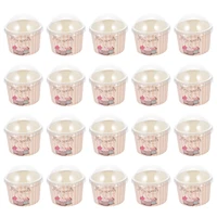 50 sets convenient disposable single use yogurt container trifle bowl parfait cups pudding cups portion cups