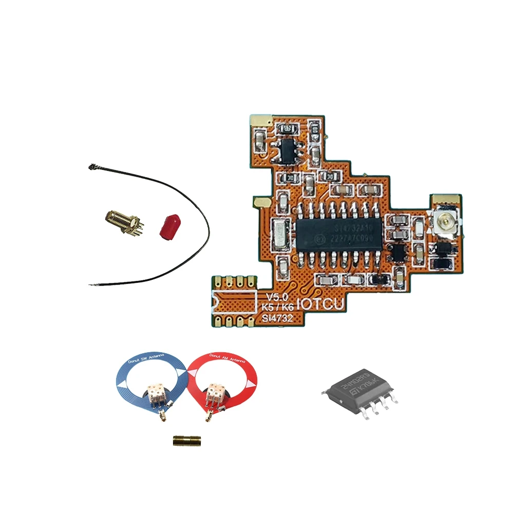 SI4732 V5.0 Модуль модификации FPC и комплект чипов 2 м для Quansheng UV K5 K6 HF коротковолновый