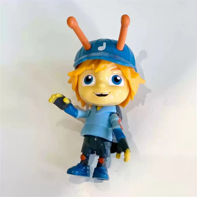 7-9 см мультфильм танцевальные жуки хрустка фигурка кукла ПВХ детская коллекция