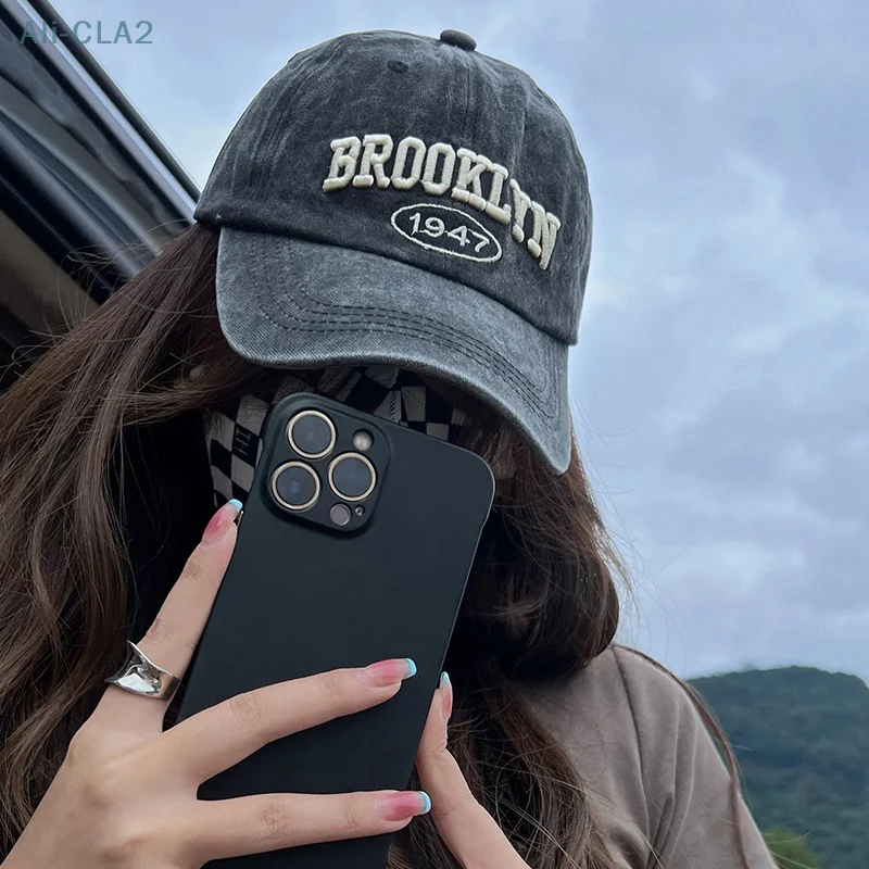 Кепка Brooklyn в стиле ретро для мужчин и женщин хлопковая регулируемая бейсболка с