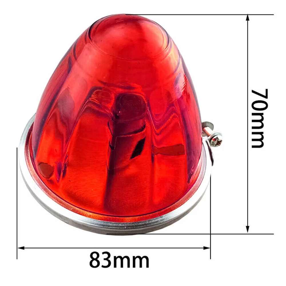 2X Красные линзы из Арбузного стекла фотолампы накаливания старого образа с