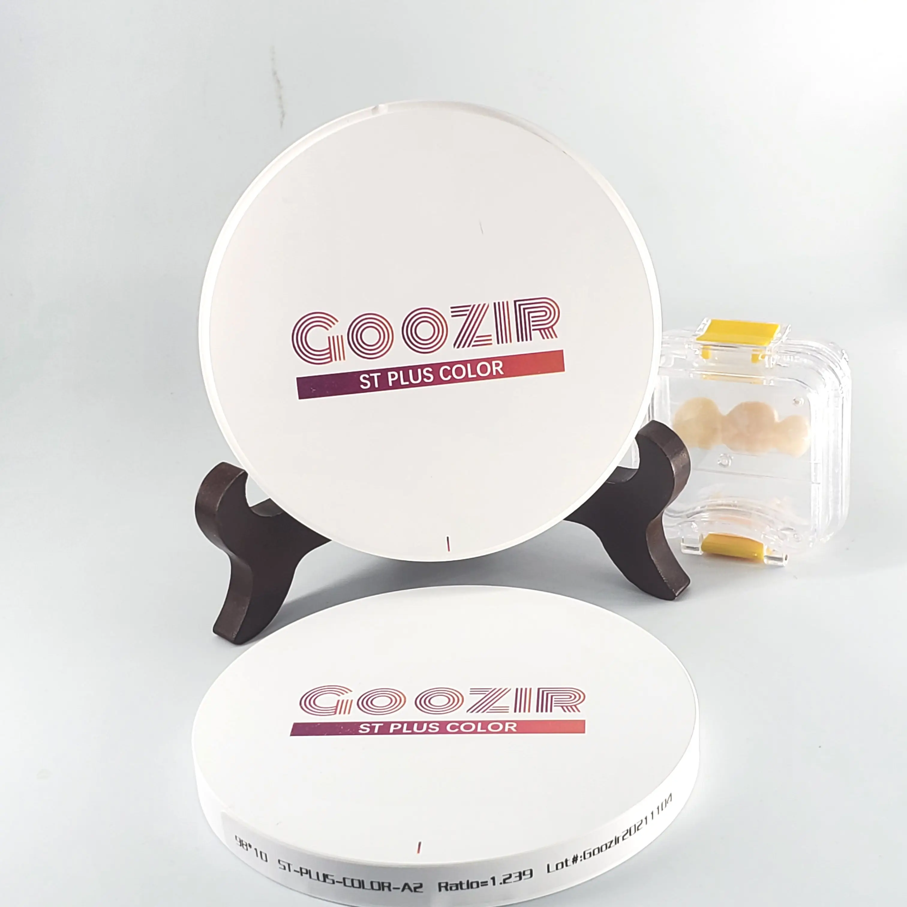 GOOZIR 98mm D3 STC ST Color Zirconia Discos Bloques Precio Zirconia Bloque Fabricante Para Cad Cam Dental