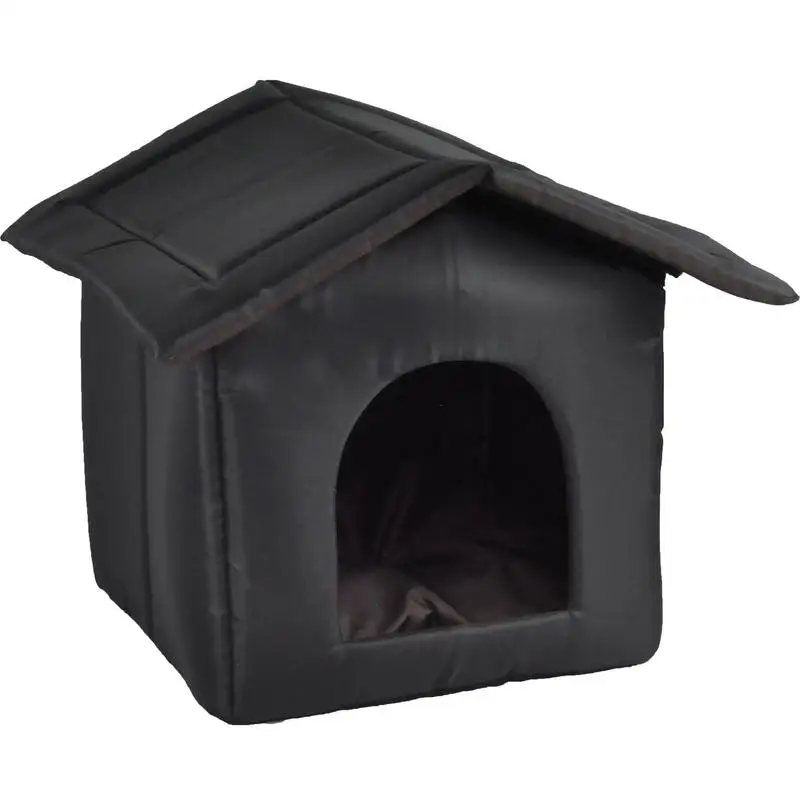 

Outdoor Cat House Waterproof Warm Oxford Cloth Pet Shelter Dirt Resistant Anti Slip Soft Pet Accessories For Cats Dogs Pets